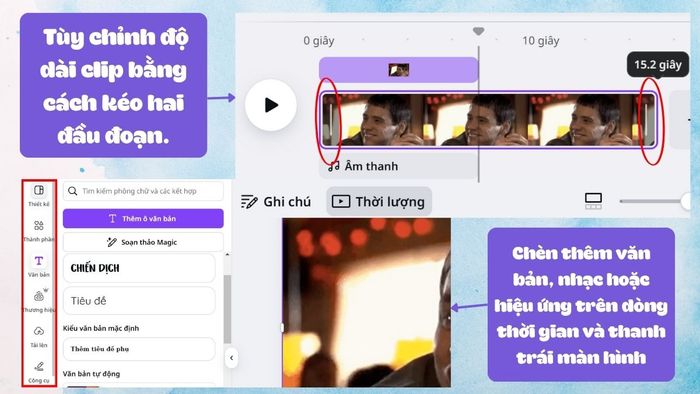 Hướng dẫn chi tiết quy trình chỉnh sửa video trên Canva bằng máy tính
